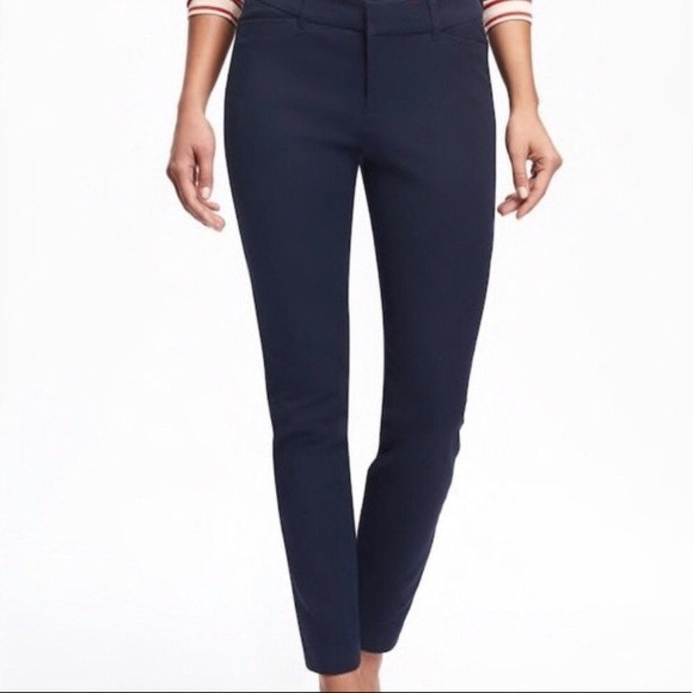 Old Navy Pixie Never Fade Navy Pants size 2 Petite